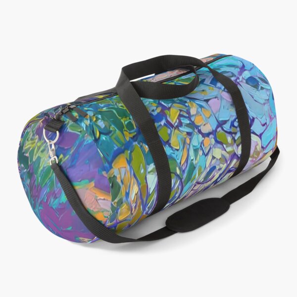 Item preview, Sunlit Forest Path – Colorful Mosaic Woodland Trail designed and sold by hansonartist.