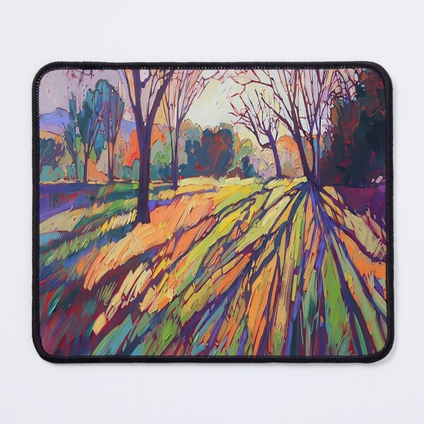 Item preview, Autumn Glow – Bare Trees and Long Shadows designed and sold by hansonartist.