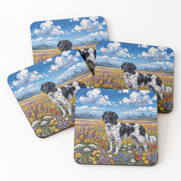 Item preview, Amongst The Flowers - Large Munsterlander designed and sold by AjaTrier.