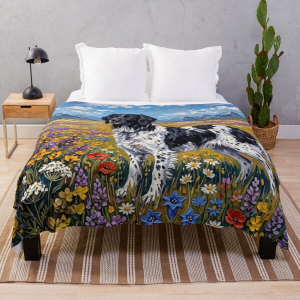 Item preview, Amongst The Flowers - Large Munsterlander designed and sold by AjaTrier.