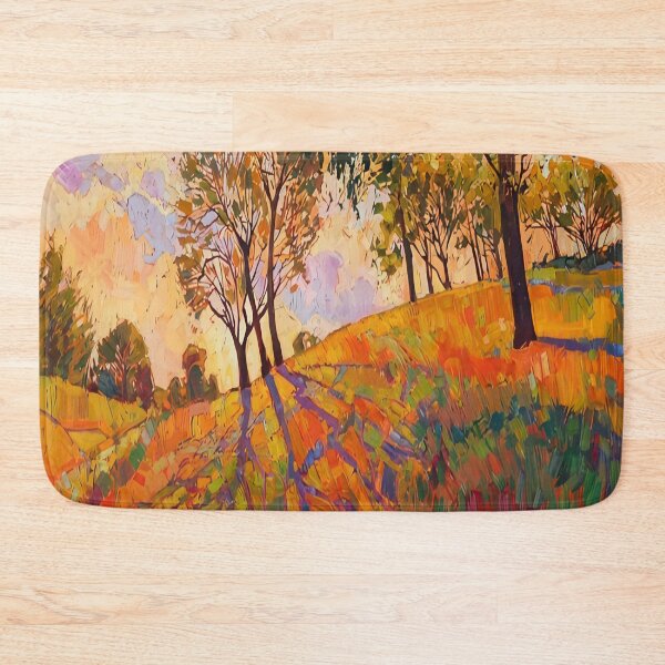 Item preview, Golden Hillside – Trees at Sunset designed and sold by hansonartist.