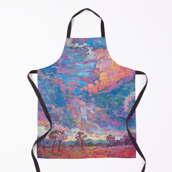 Item preview, Fire Sky – Vivid Sunset Clouds Over Meadow designed and sold by hansonartist.