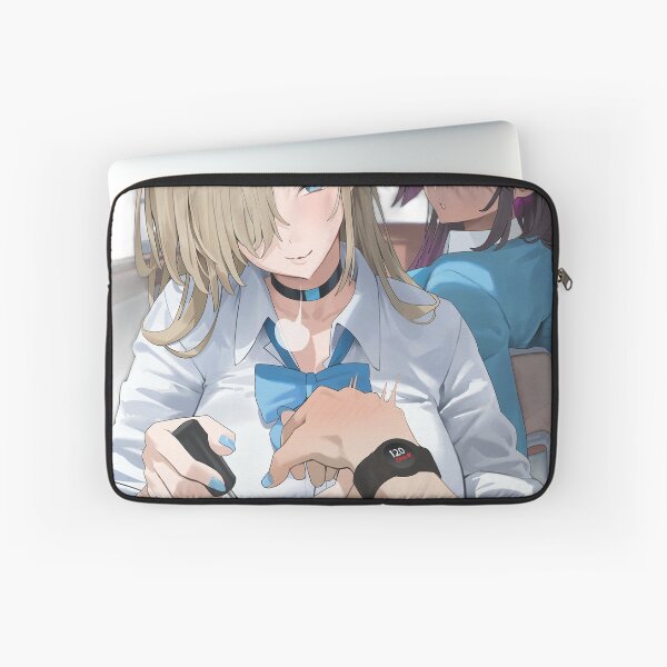 Item preview, Asuna Ichinose and Karin Kakudate Applying Nail Polish Blue Archive designed and sold by KomiArts.