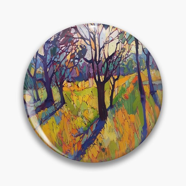 Item preview, Sunlit Grove – Trees and Golden Grass designed and sold by hansonartist.