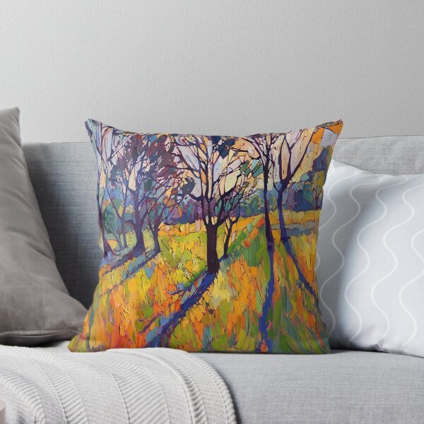 Item preview, Sunlit Grove – Trees and Golden Grass designed and sold by hansonartist.