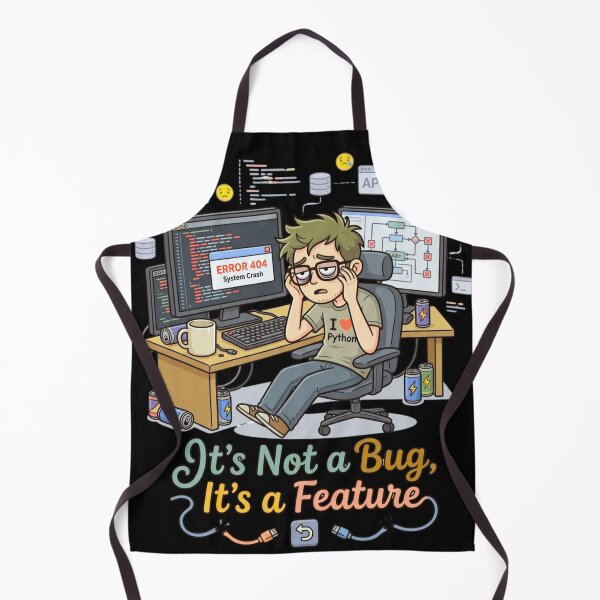 Item preview, Programmer with Bug it's a Feature designed and sold by FatmaAhmed90.