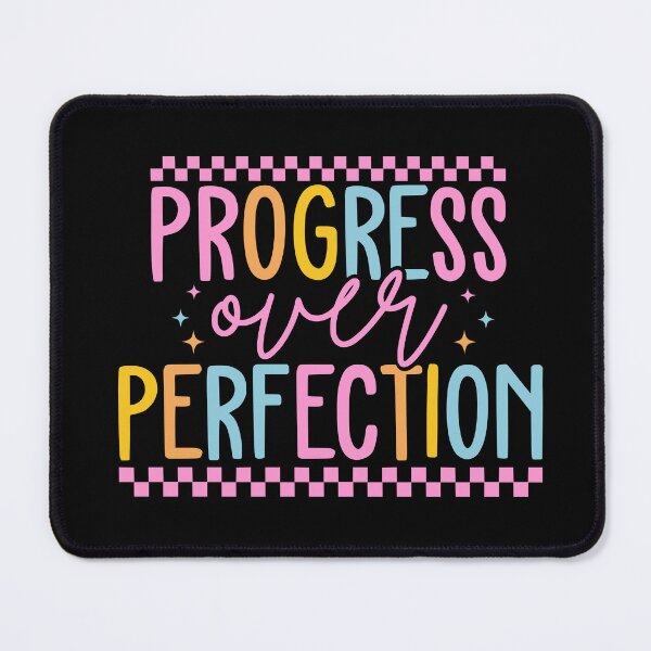 Item preview, Progress Over Perfection Teacher Shirt | Cute Growth Mindset Classroom Quote | Colorful Back to School Teacher Gift designed and sold by PalleteCreation.