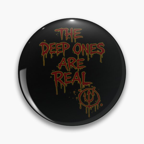 Item preview, The Deep Ones Are Real Blood Graffiti | Lovecraft Horror Cult Design designed and sold by Extravanganzza.
