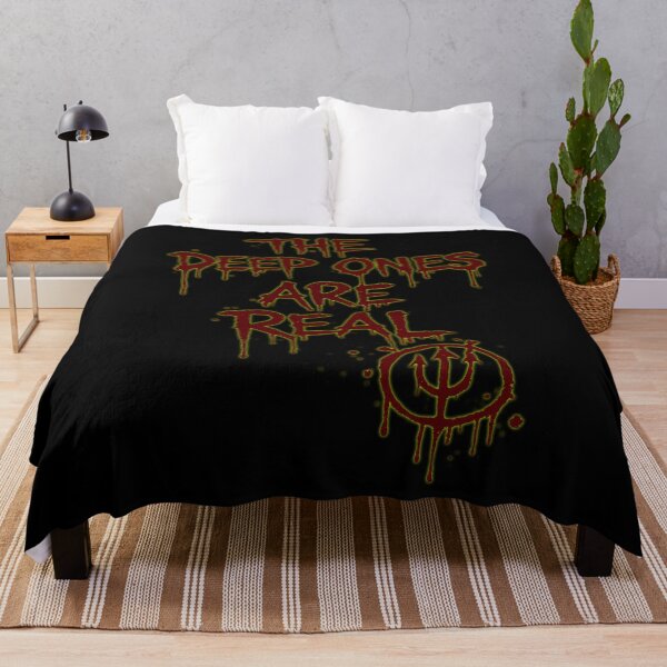 Item preview, The Deep Ones Are Real Blood Graffiti | Lovecraft Horror Cult Design designed and sold by Extravanganzza.