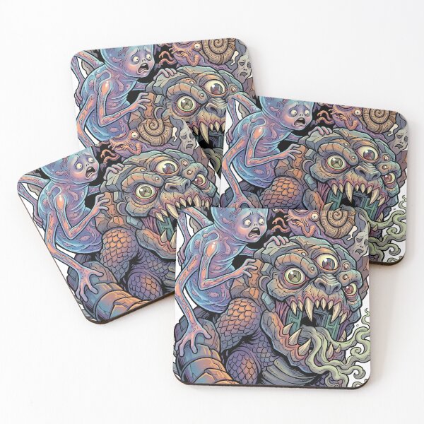 Item preview, Nightmare Monster Collective Creepy Cartoon Art designed and sold by castillomiami.