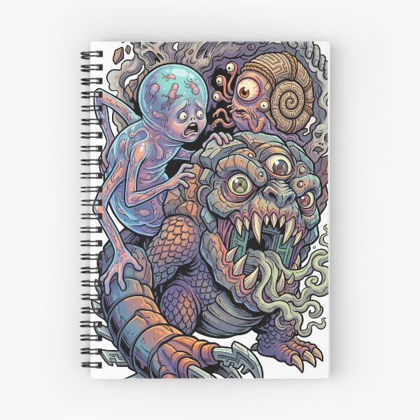 Item preview, Nightmare Monster Collective Creepy Cartoon Art designed and sold by castillomiami.