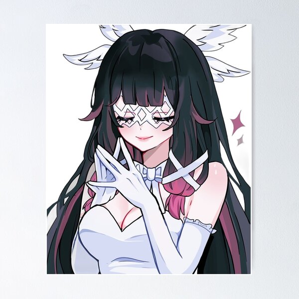 Item preview, Columbina White Mask Genshin Impact designed and sold by KomiArts.