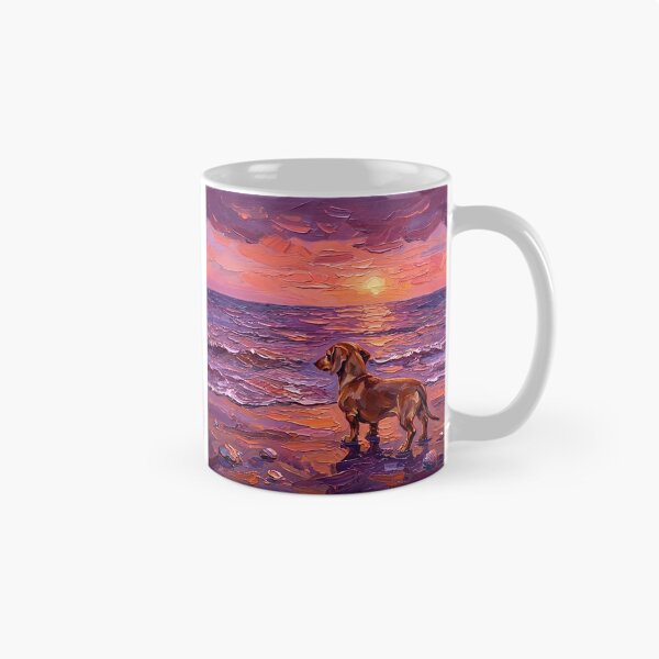 Item preview, Beach Day - Brown Dachshund designed and sold by AjaTrier.