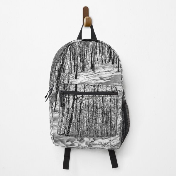 Item preview, Winter Forest Trail in Black and White designed and sold by HenryHog.