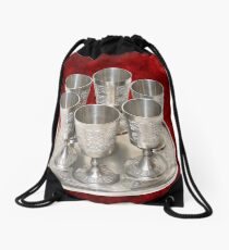 Irish Cups Drawstring Bag
