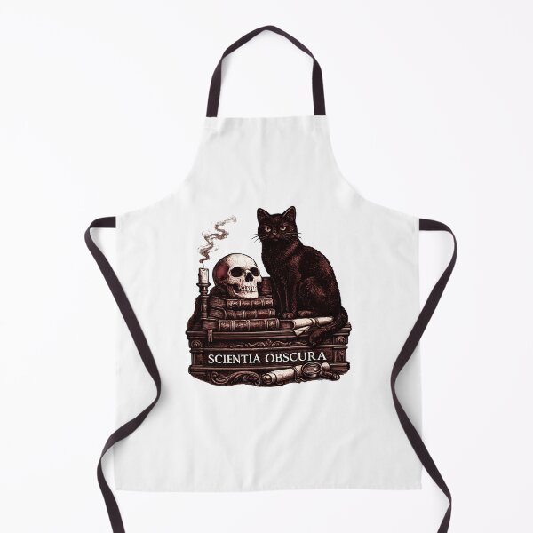 Item preview, Scientia Obscura Black Cat Gothic Academia designed and sold by chattsuede.