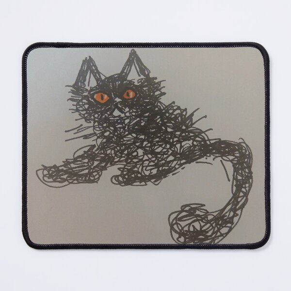 Item preview, Scribble Cat designed and sold by 8bitblackcat.
