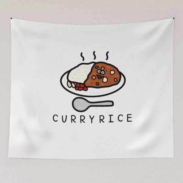 Item preview, Cute CURRY RICE designed and sold by kanaehonkawa.