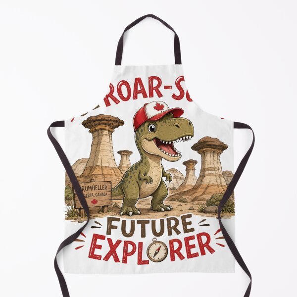 Item preview, Drumheller Badlands T-Rex – Be Roar-some Future Explorer – Cute Dinosaur Adventure Art designed and sold by bobscraze.