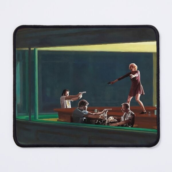 Item preview, Nighthawks x Pulp Fiction designed and sold by SlurmzMcKenzie.