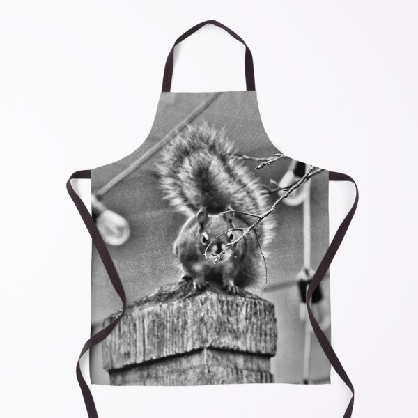 Item preview, Squirrel on a Fence Post designed and sold by HenryHog.