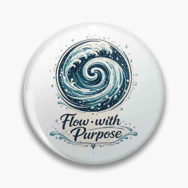 Item preview, Avatar "Flow with Purpose" designed and sold by FavePopCulture.
