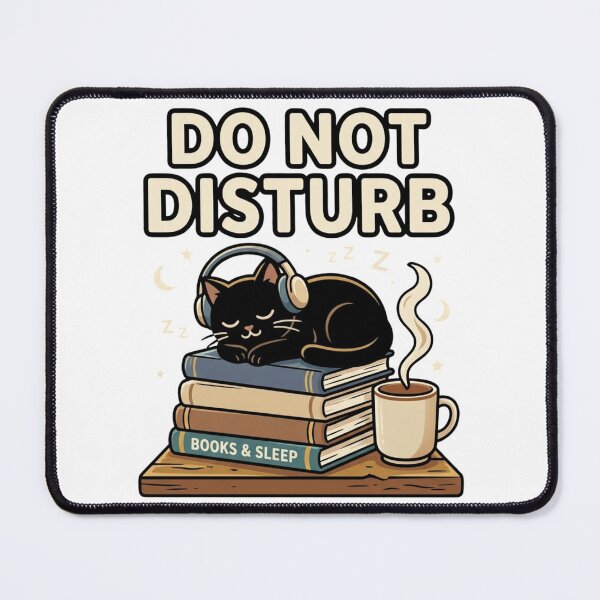 Item preview, Do Not Disturb The Cat designed and sold by LuxmioraArt.