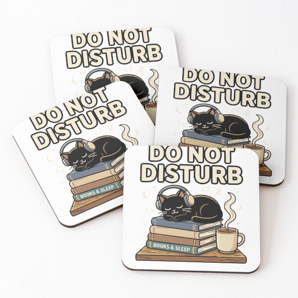 Item preview, Do Not Disturb The Cat designed and sold by LuxmioraArt.