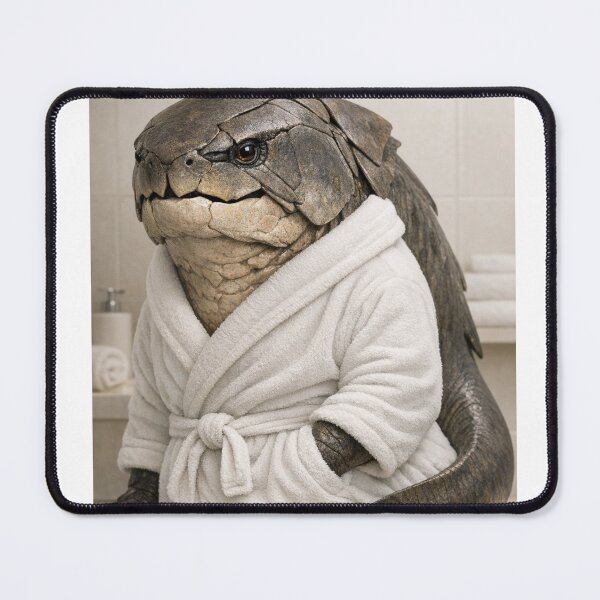 Item preview, Cozy Bathrobe Dunkleosteus designed and sold by Sillytoe.
