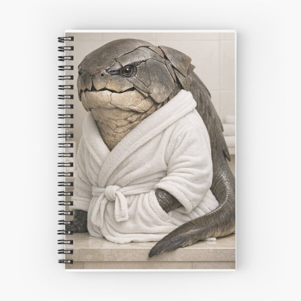 Item preview, Cozy Bathrobe Dunkleosteus designed and sold by Sillytoe.