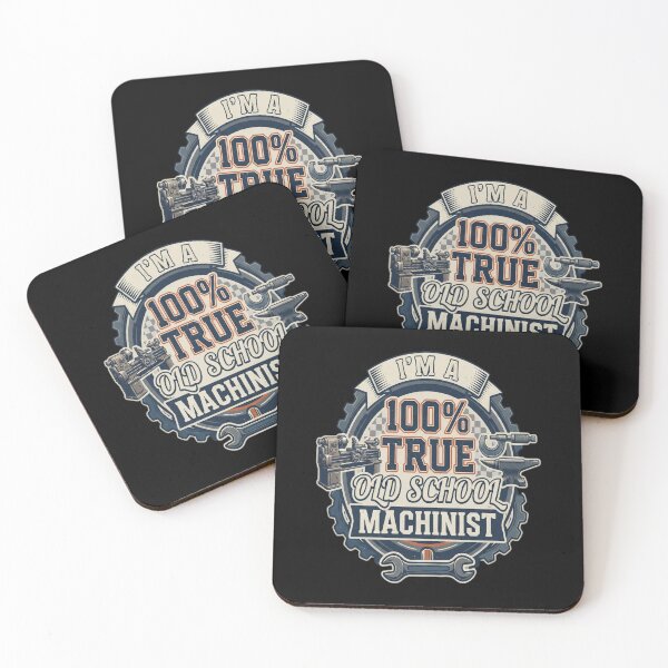 Item preview, I'm A 100% True Old School Machinist designed and sold by GiftingBob.