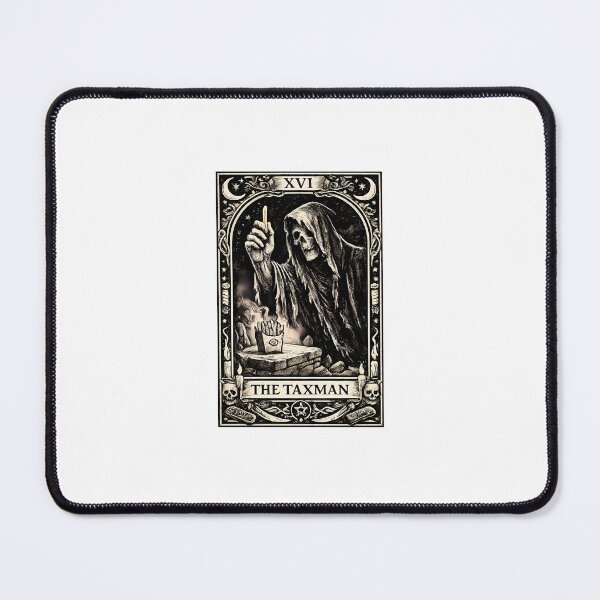 Item preview, XVI The Taxman French Fry Grim Reaper Tarot designed and sold by chattsuede.
