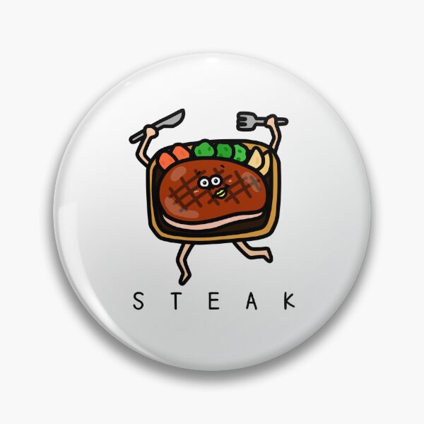 Item preview, Cute STEAK designed and sold by kanaehonkawa.
