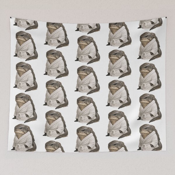 Item preview, Bathrobe Dunkleosteus designed and sold by Sillytoe.