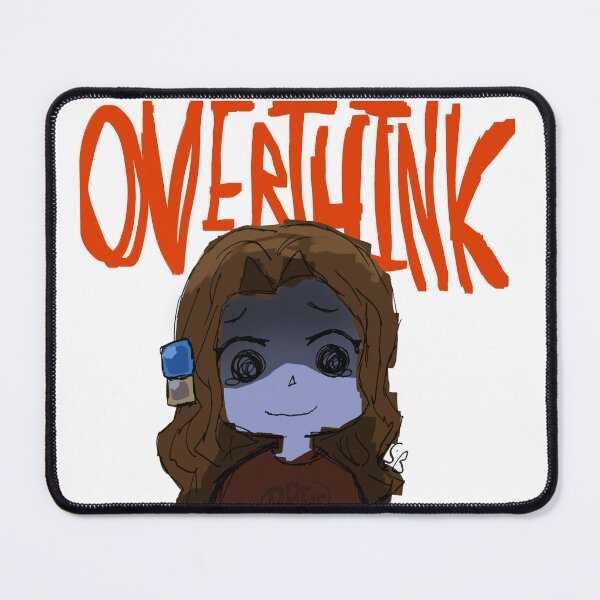 Item preview, Overthink Self portrait designed and sold by Sea Biscuit.