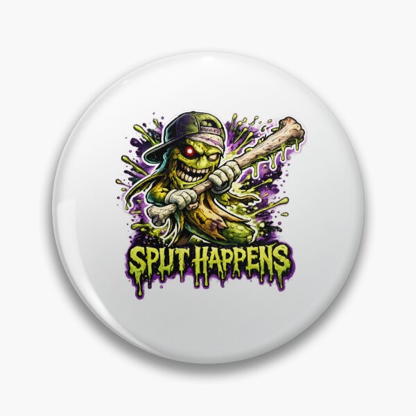 Item preview, Split Happens Zombie Banana Skater Puns designed and sold by chattsuede.