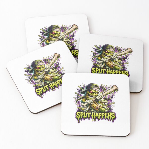 Item preview, Split Happens Zombie Banana Skater Puns designed and sold by chattsuede.