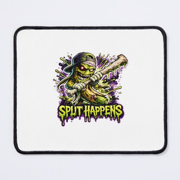Item preview, Split Happens Zombie Banana Skater Puns designed and sold by chattsuede.