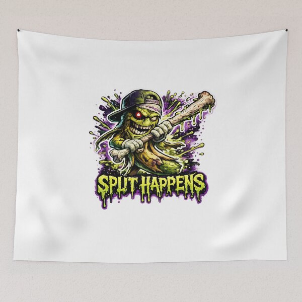 Item preview, Split Happens Zombie Banana Skater Puns designed and sold by chattsuede.