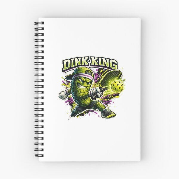 Item preview, Dink King Pickleball Player On The Court designed and sold by chattsuede.