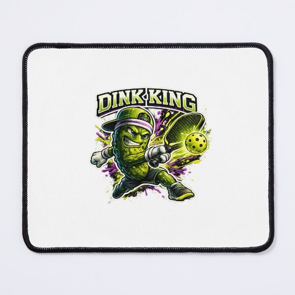 Item preview, Dink King Pickleball Player On The Court designed and sold by chattsuede.
