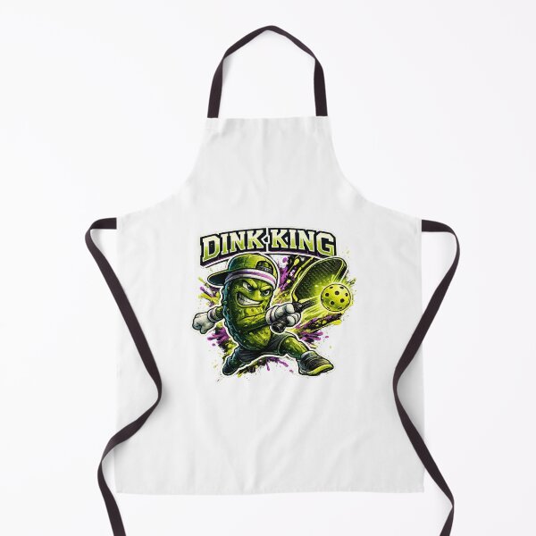 Item preview, Dink King Pickleball Player On The Court designed and sold by chattsuede.