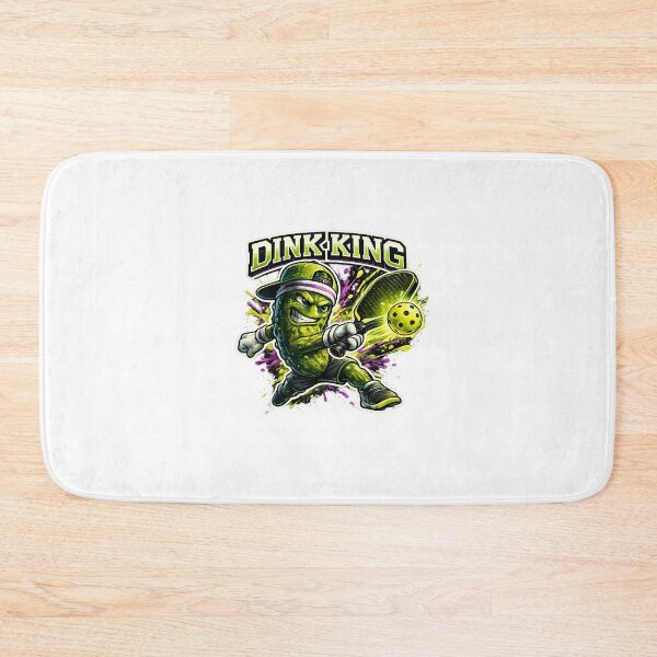 Item preview, Dink King Pickleball Player On The Court designed and sold by chattsuede.