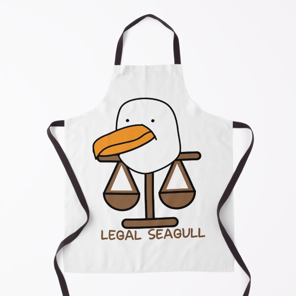 Item preview, Legal seagull attorney law student corporate humor designed and sold by fluffyfamcraft.