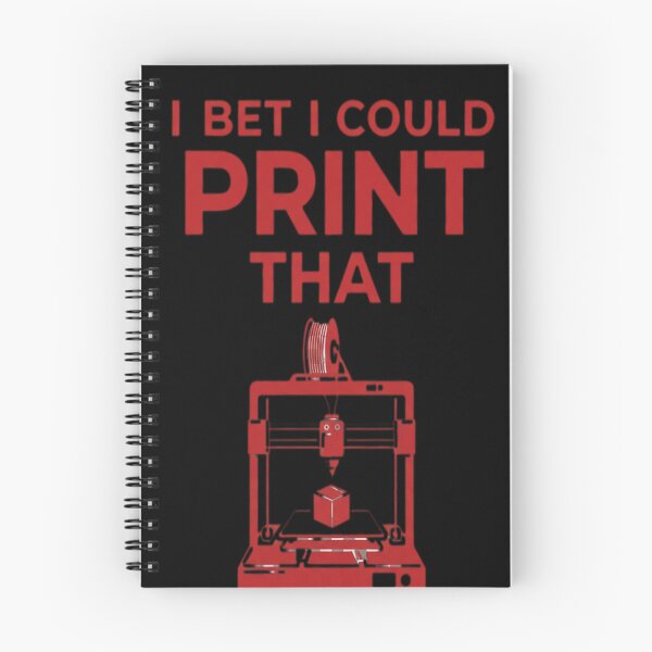 Item preview, I Bet I Could Print That minimal 3D designed and sold by GiftingBob.