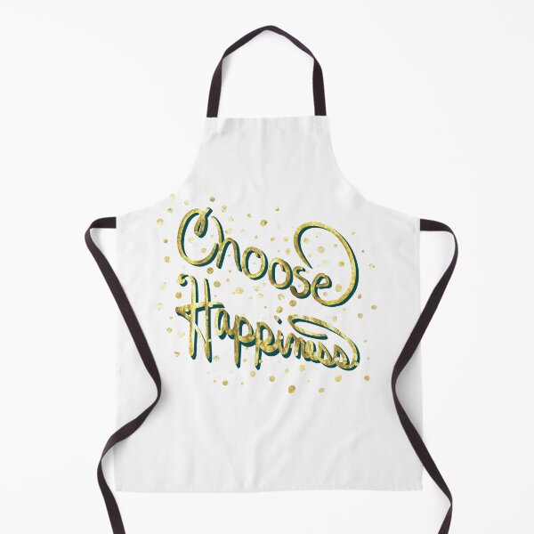 Item preview, Choose Happiness in Gold and Coral- Typography, Uplifting Words, designed and sold by Purposely Designed.