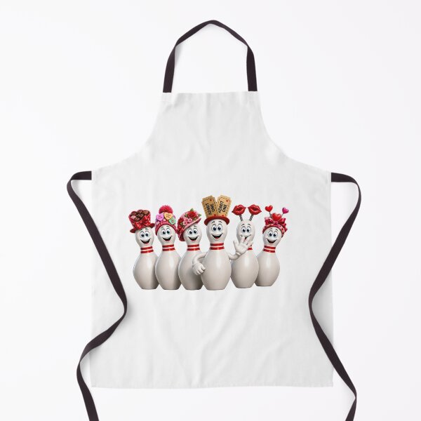 Item preview, Valentine's Day Cartoon Bowling Pins designed and sold by Scott Hayes.