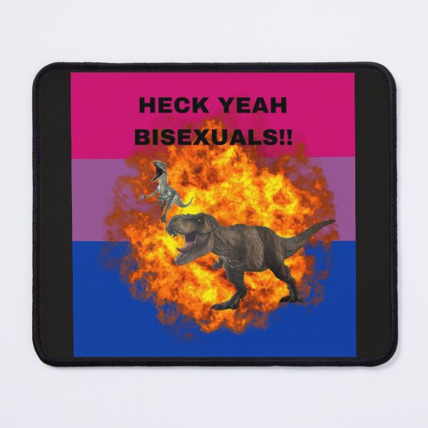 Item preview, Bi Pride Dino Flag designed and sold by daniellajaz-funkywork.