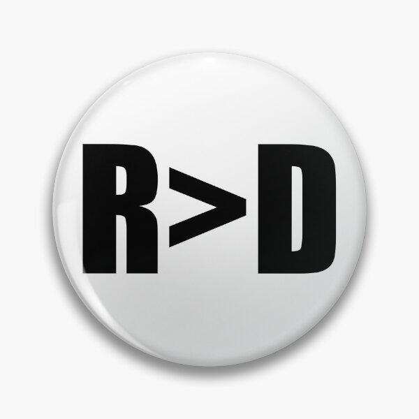 Item preview, Republican Greater Than Democrat R>D Fun Republican Gear designed and sold by DynamicDesign.