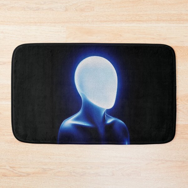 Item preview, Faceless Glow – Cyber Identity Portrait designed and sold by RamyGallery.